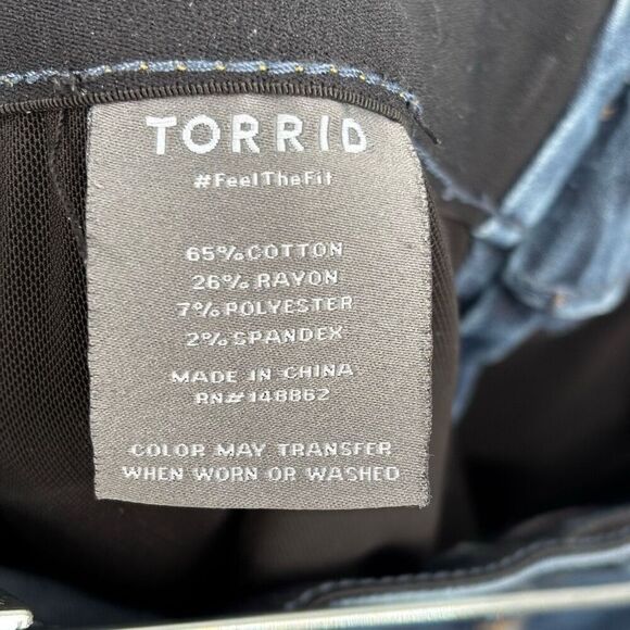 Torrid Bombshell Skinny Premium Stretch Jeans Size 16R - Picture 6 of 7